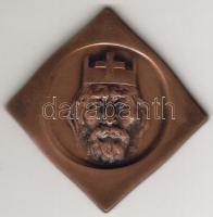 1988. "Szt. István" szögletes bronz T:2