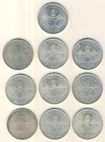 1993. 200Ft Ag "MNB" (10x) T:2,2-