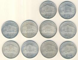 1993. 200Ft Ag "MNB" (10x) T:2+,2