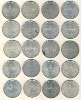 1993. 200Ft Ag "MNB" (20x) T:vegyes