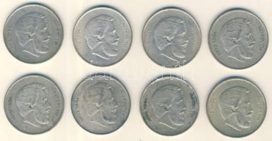 1947. 5Ft Ag "Kossuth" (8x) T:2-,3