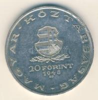 1948. 20Ft Ag "Táncsics" T:2-