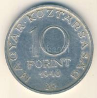 1948. 10Ft Ag "Széchenyi" T:2-