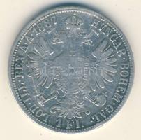 Ausztria 1887. 1Fl Ag T:3