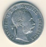 Ausztria 1887. 1Fl Ag T:3