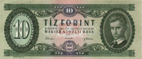 1949. 10Ft T:II+ (hajtva,de nem törve) + 1957-62. 10Ft (3x) T:II