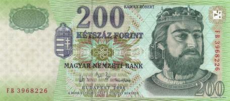 2004. 200Ft "FB" T:I