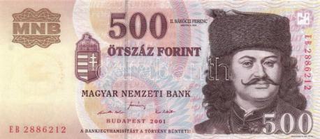 2001. 500Ft "EB" T:I