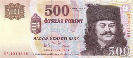 2001. 500Ft "EB" T:I