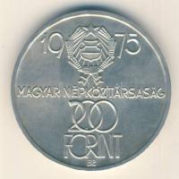 1975. 200Ft Ag "Felszabadulás" T:BU