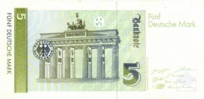 Németország 1991. 5M T:II+
Germany 1991. 5 Mark C:XF+