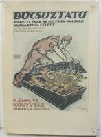 1979 Aradi-Győrffy: A Magyar Tanácsköztársaság művészete, Képzőművészeti Alap Kiadóvállalata, Bp., 32db plakát reprodukció 24x34cm + A magyar történelem nagy alakjai