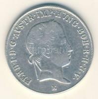 Ausztria/magyar verdejel 1844E 20Kr Ag I.Ferdinánd T:2-