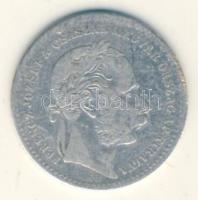 1868KB 20Kr "Magyar Királyi Váltó Pénz" Ag T:3