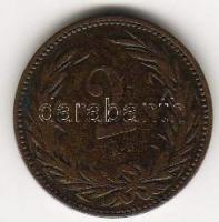 1892. 1f T:3 kis p.h., ütésnyomok RR!!