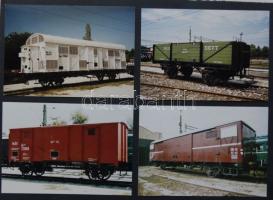 15db klf színes fotó teherkocsikról 9x13cm