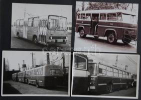 9db klf fotó régi trolibuszokról