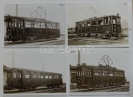10db klf fotó régi HÉV járművekről