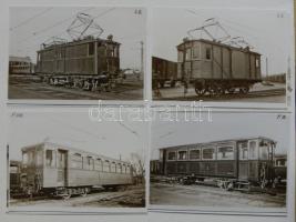 10db klf fotó régi HÉV járművekről
