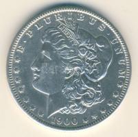 USA 1900-O. 1$ Ag "Morgan" T:2 / 
USA 1900-O. Morgan Dollar Ag C:xF