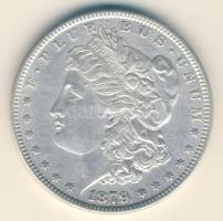 USA 1879. 1$ Ag "Morgan" T:2- / 
USA 1879. Morgan Dollar Ag C:VF