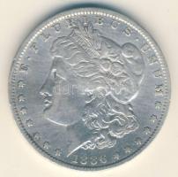 USA 1886-O. 1$ Ag "Morgan" T:2- / 
USA 1886-O. Morgan Dollar Ag C:VF
