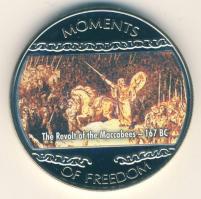 Libéria 2004. 10$ "Szabadság pillanatai-Makkabeus felkelés" multicolor T:PP
Liberia 2004. ...