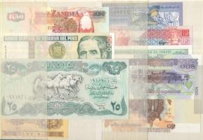 9db külföldi modern bankjegy T:I,I- 9 different modern banknotes C:Unc,AU