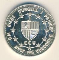 Andorra 1995. 10D Ag "ECU" T:exPP
Andorra 1995. 10 Diners Ag C:exPP