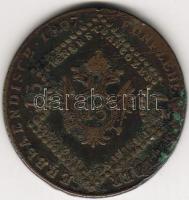 Ausztria/Magyar verdehely 1807B 15Kr  T:3/4  ph. korr.