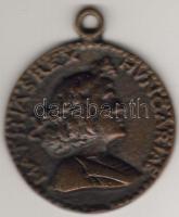 "Mathias Rex..." modern réz emlékérem T:2+