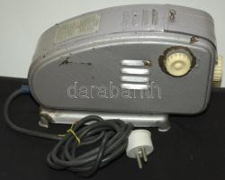 Nosztalgikus lemezárugyári diavetítő jó állapotban 31db diafilmmel