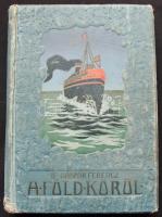 1908 Dr. Gáspár Ferencz: Ausztrália Csendes-óceáni szigetek, Japánország, Khina, Szibiria V. kötet, Singer és Wolfner Kiadó, Bp., 158 képpel és 13 melléklettel, kiadói dombornyomott vászonkötésben, gerince sérült