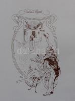 1983 Zórád Ernő: Egy eltűnt városrész - Tabán, 30db színes képpel, kiadói egészvászon kötésben, szép...