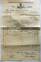 1879 Triest rendőrségi okirat