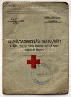 1944 Vöröskeresztes fényképes személyazonossági igazolvány