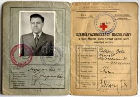 1944 Vöröskeresztes fényképes személyazonossági igazolvány