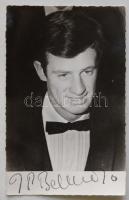 Jean-Paul Belmondo saját kézzel aláírt fotója