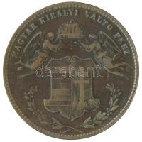 1868KB 4Kr Cu "Angyalos címer" T:2 / 
Hungary 1868 4 Kreuzer Cu Kremnitz C:XF 
Adamo M7.1