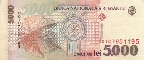 Románia 1998-2005. 10db modern papírpénz T:I,II
Romania 1998-2005. 10 modern banknotes C:Unc,XF