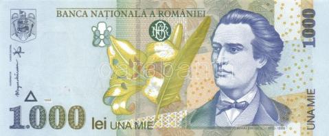 Románia 1998-2005. 10db modern papírpénz T:I,II
Romania 1998-2005. 10 modern banknotes C:Unc,XF