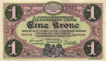 Zalaegerszeg/hadifogolytábor 1916. augusztus 15. 1K T:II