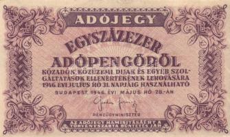 1946. 100.000AP (15x) T:II,III