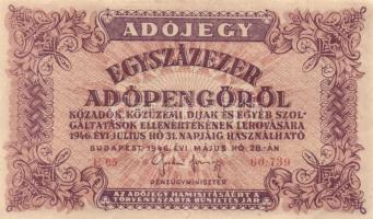 1946. 100.000AP (15x) T:II,III