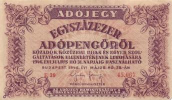 1946. 100.000AP (15x) T:II,III