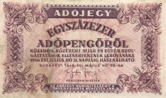 1946. 100.000AP (15x) T:II,III