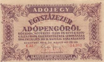 1946. 100.000AP (15x) T:II,III