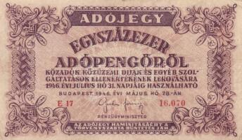 1946. 100.000AP (15x) T:II,III