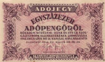 1946. 100.000AP (15x) T:II,III