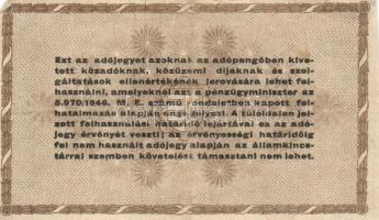 1946. 10.000AP (3x) + 50.000AP (2x) egyik papírráncokkal T:II,II-,III
